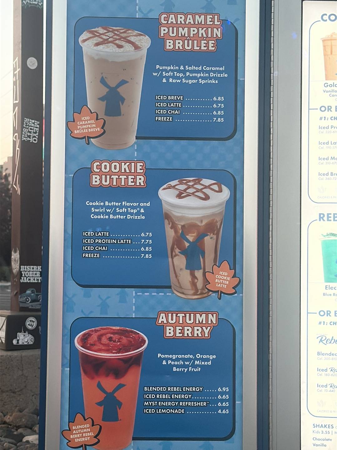 Dutch Bros Coffee меню