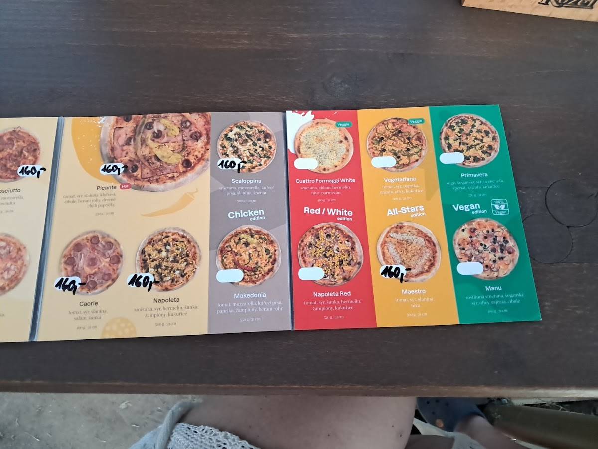 Restaurace u Šárky меню