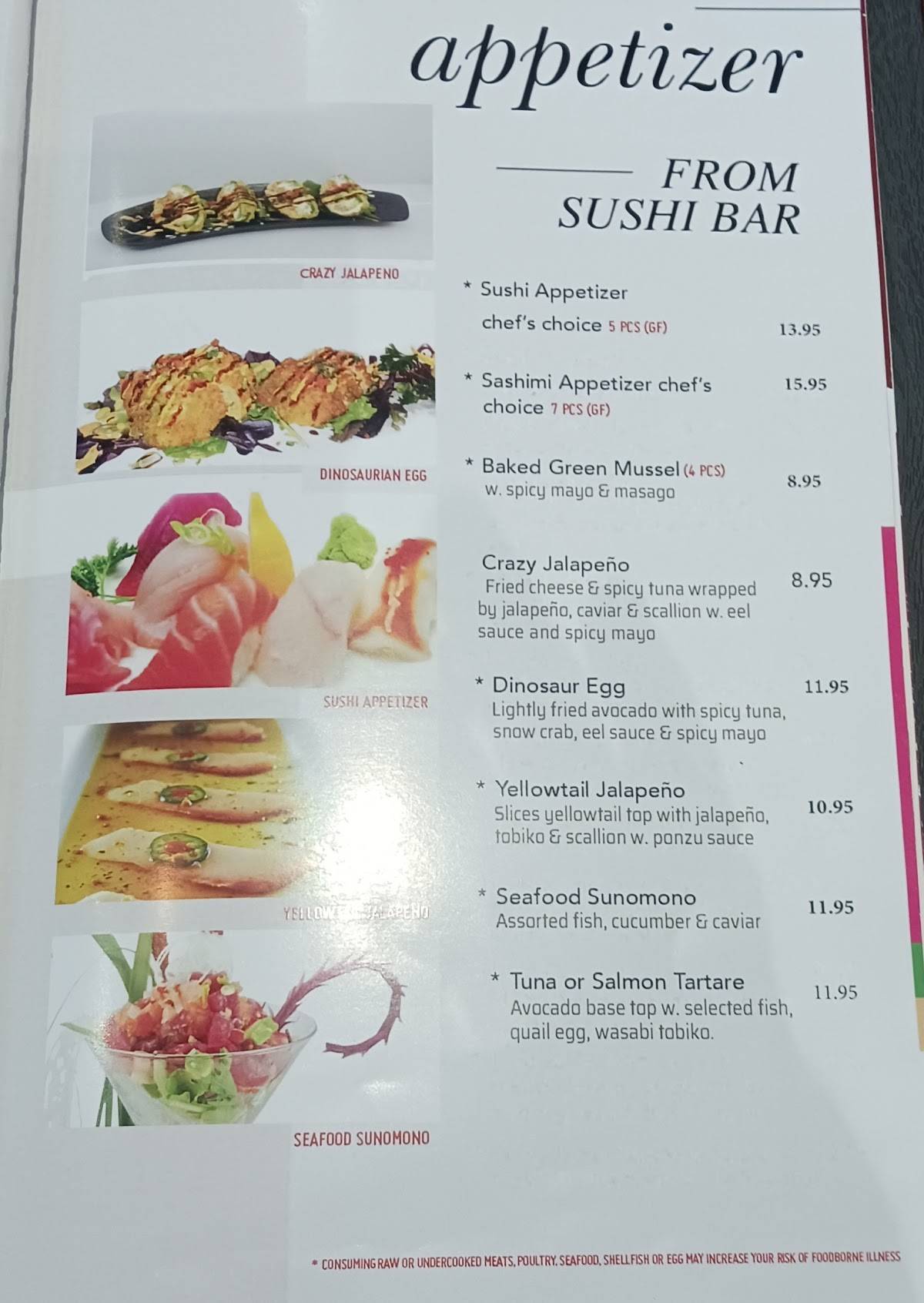 Big Fish Sushi меню