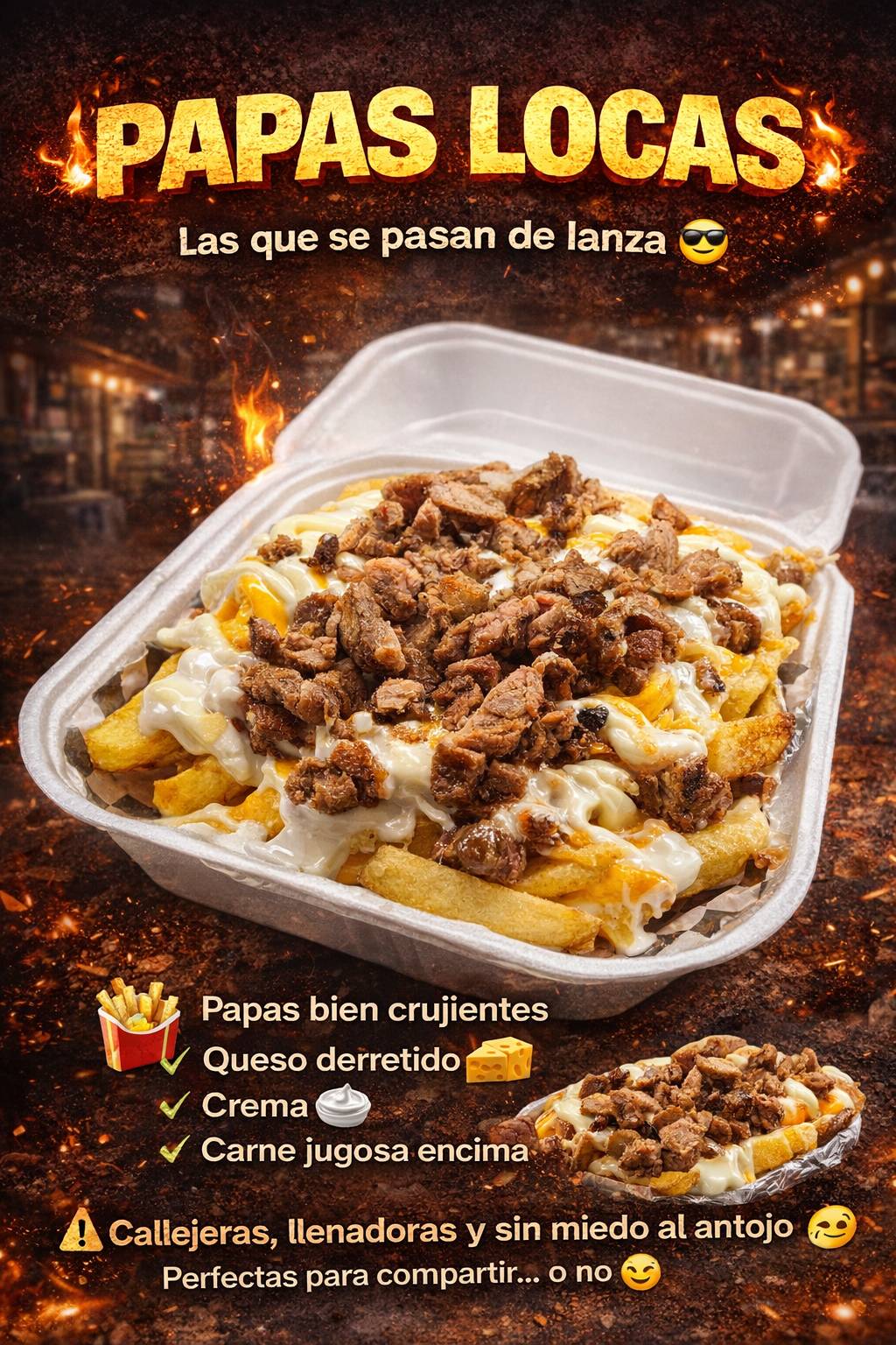 COMIDA CALLEJERA меню