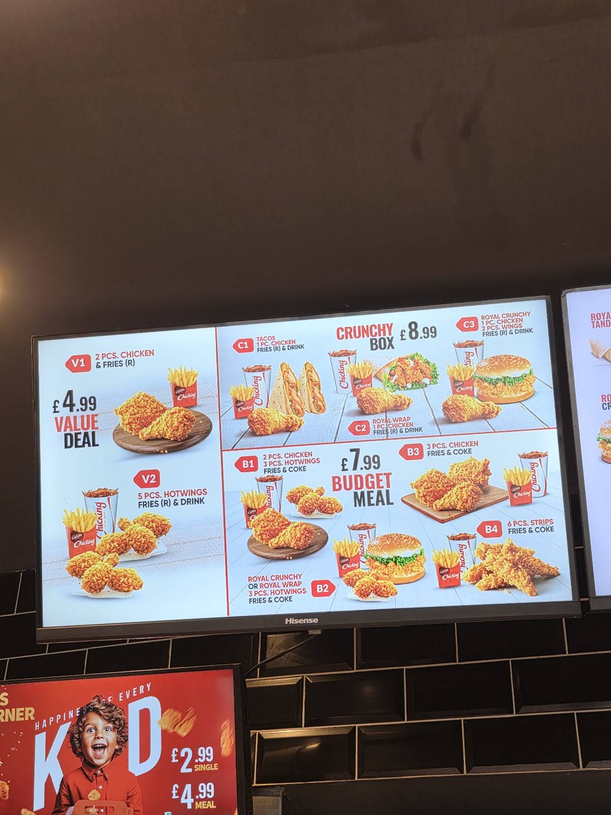 Chicking Walthamstow меню