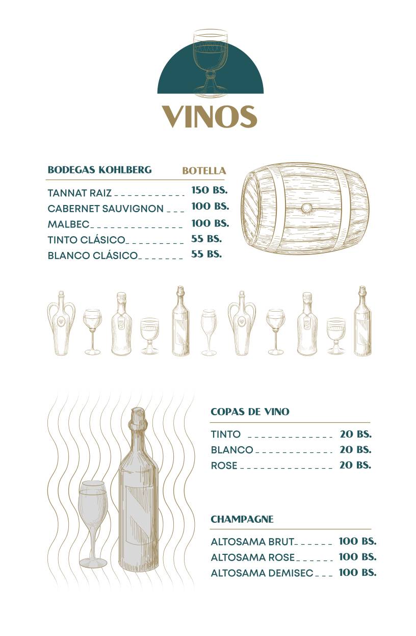 Del Río Resto Bar меню