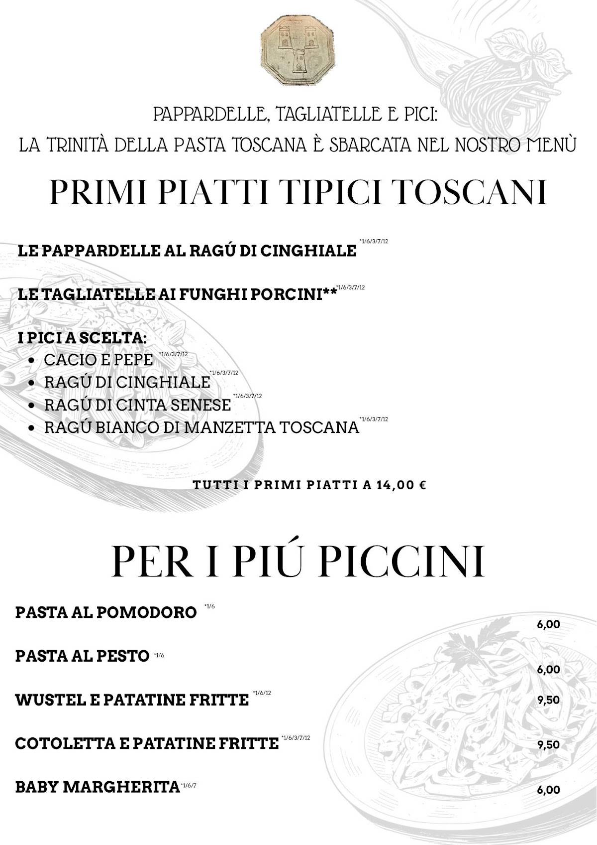 La Torre Pizza e Gril меню