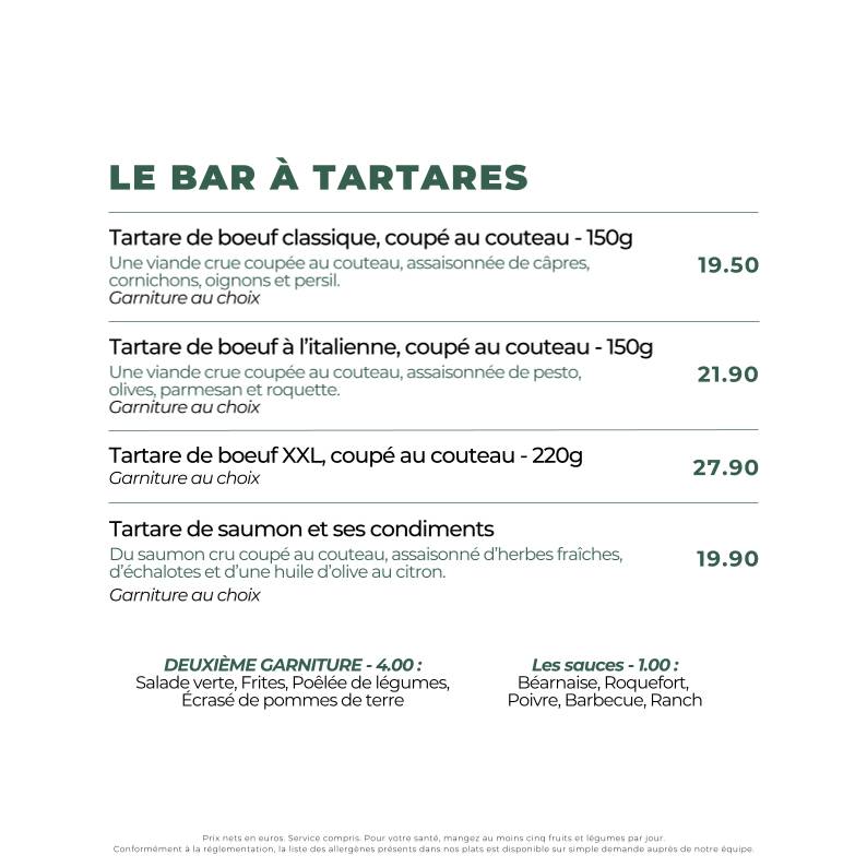 Le Piccadilly Rennes меню
