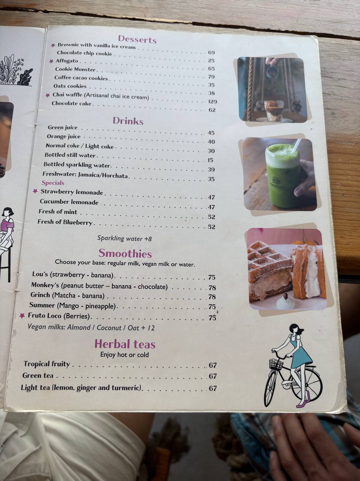 Meriland coffee меню