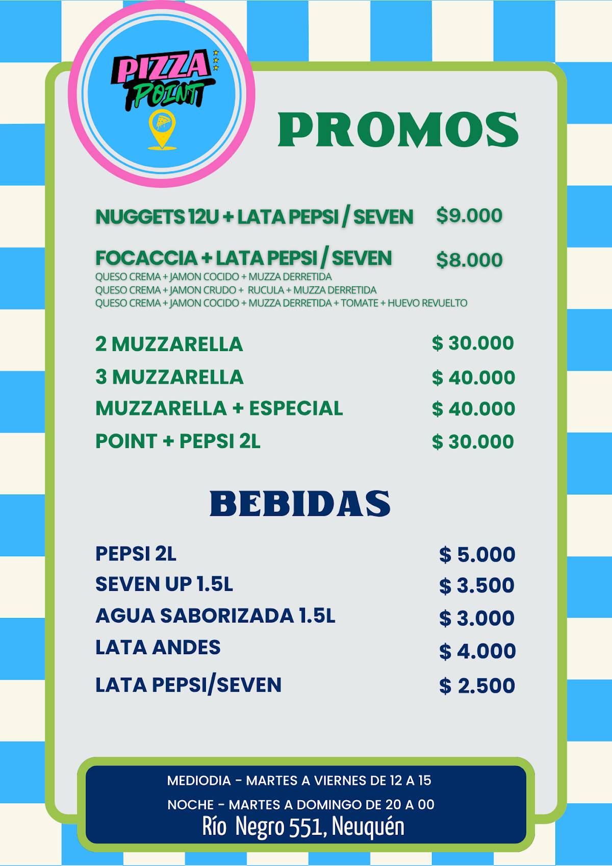 Pizza Point меню