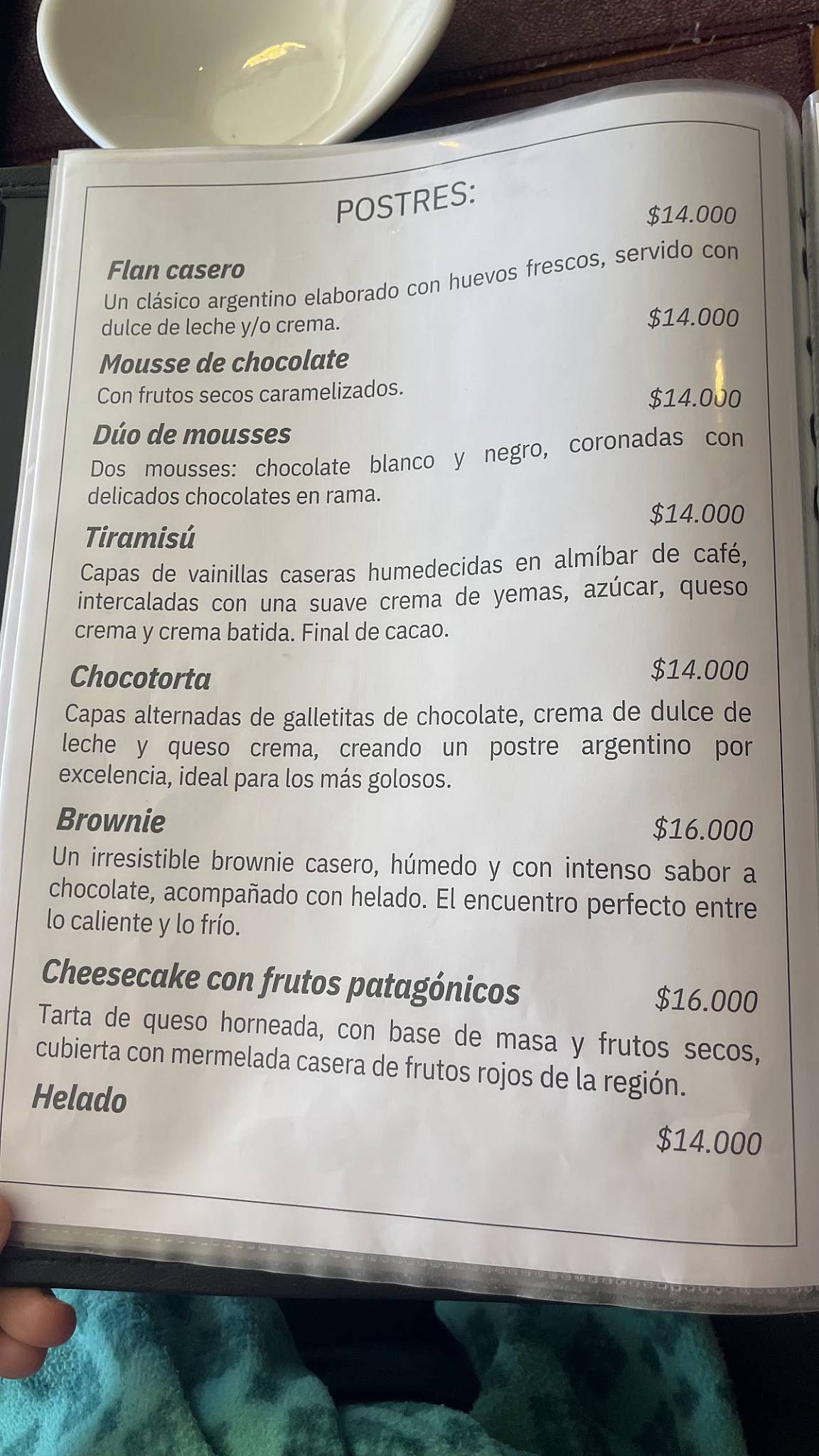 Rustica restaurant меню