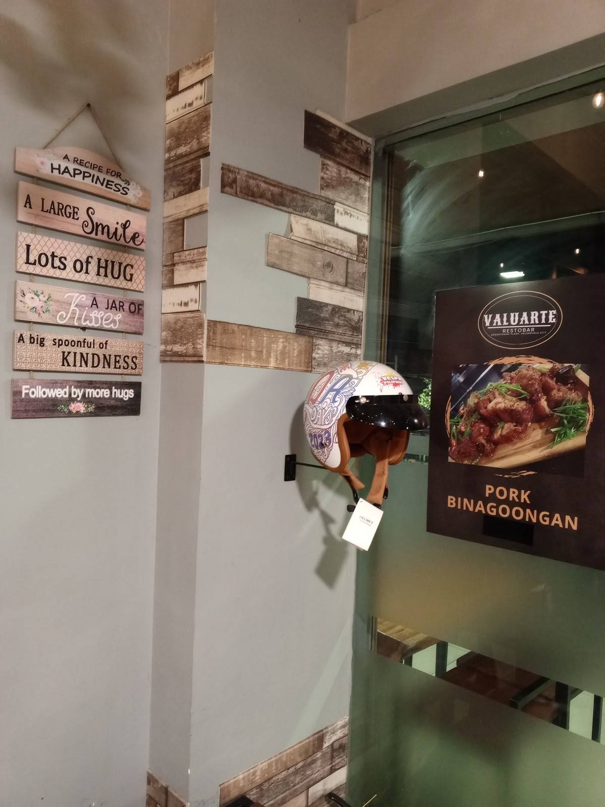 Valuarte Restobar меню