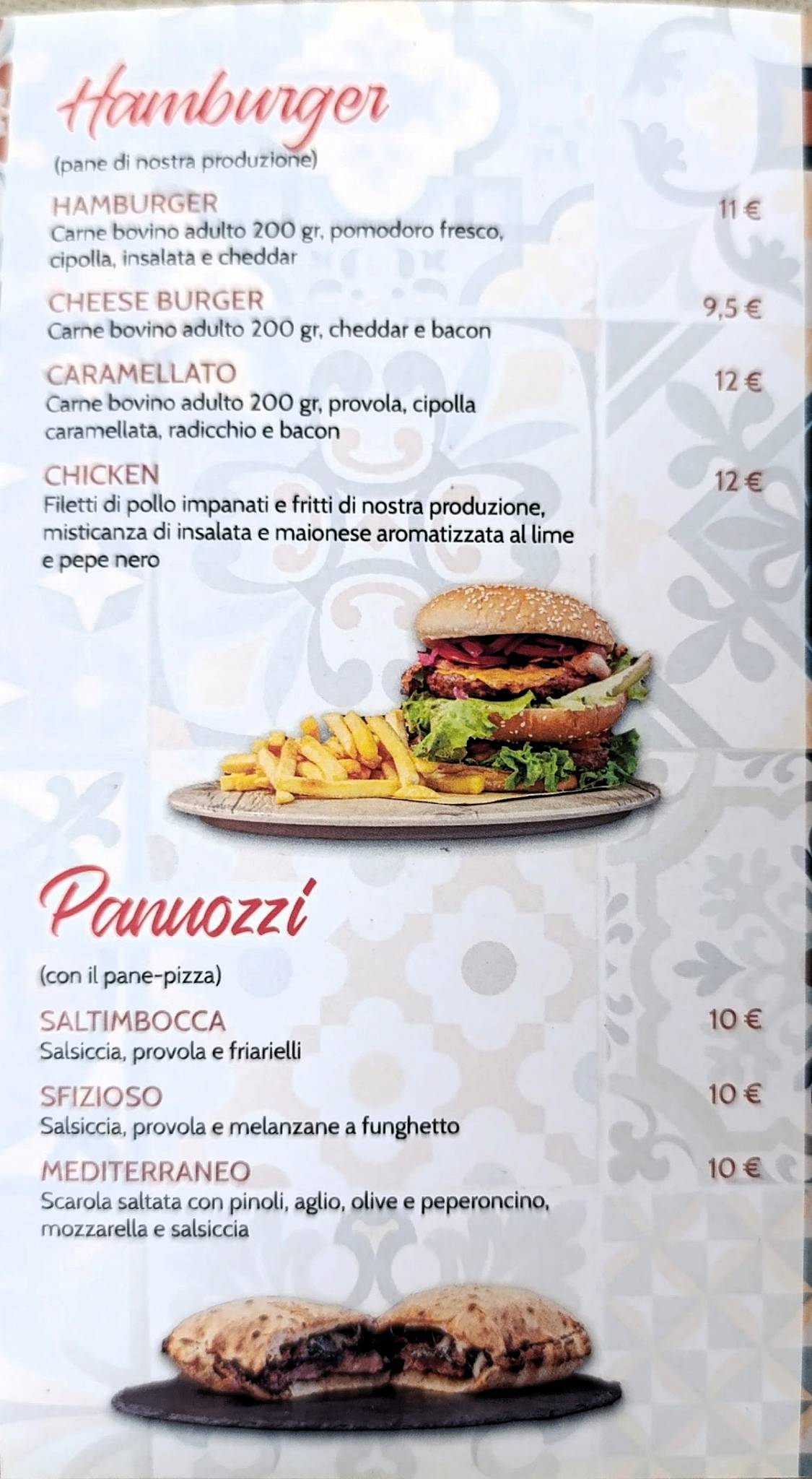 Che Pizza?! меню