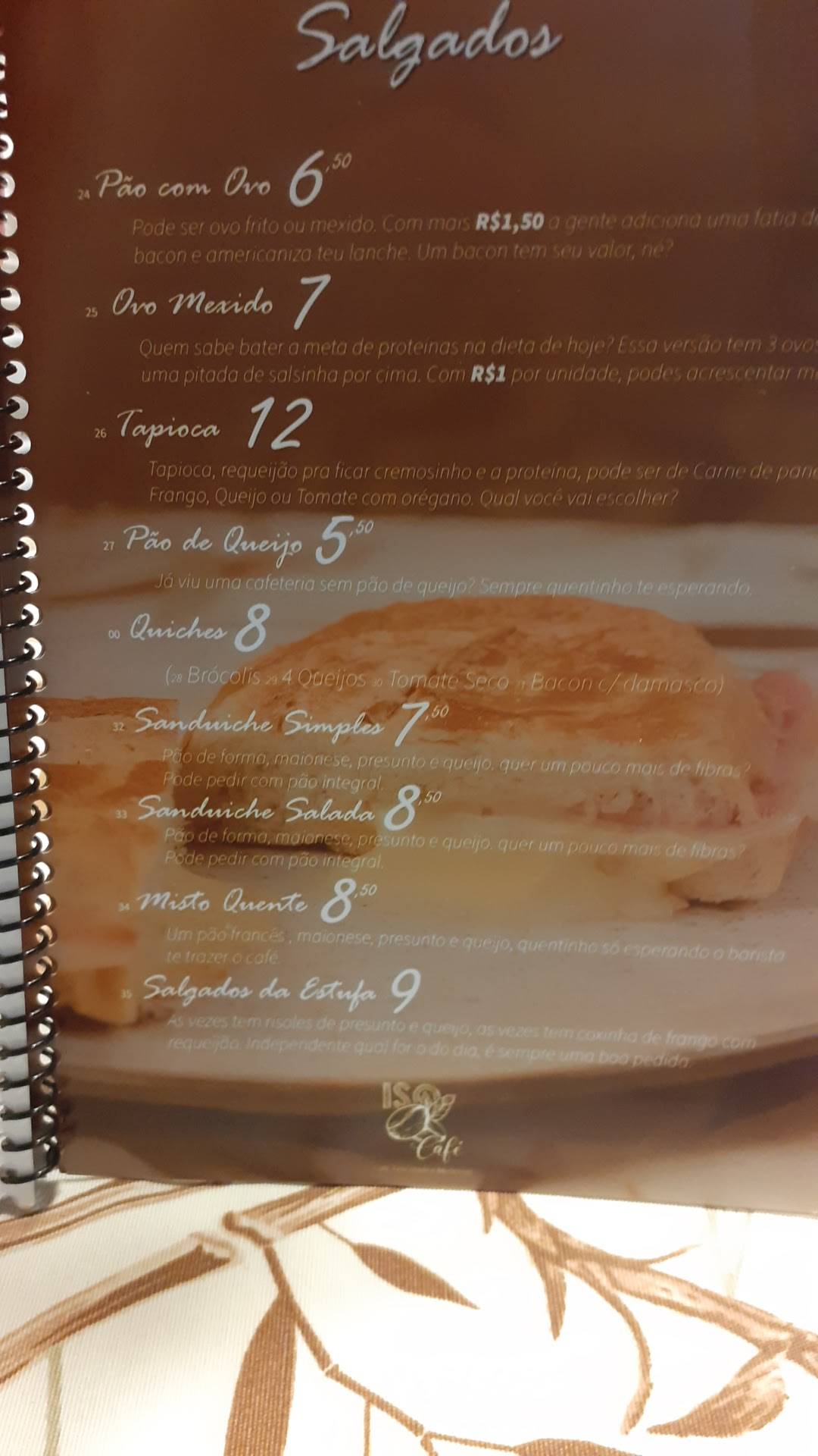 Iso Café меню