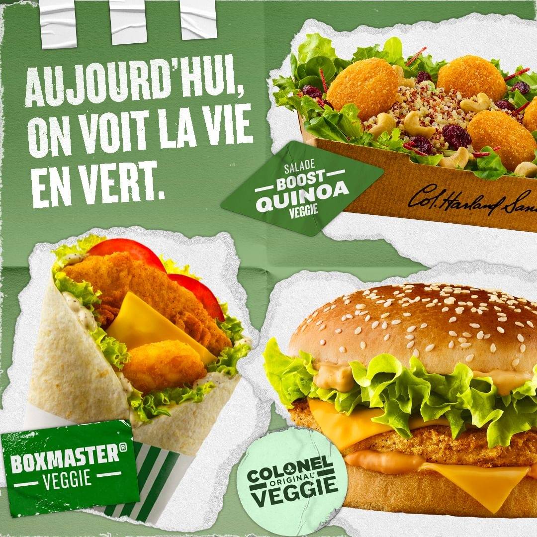 KFC Roubaix меню