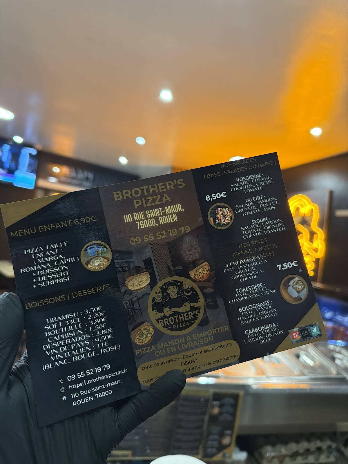 Brother’s pizza меню