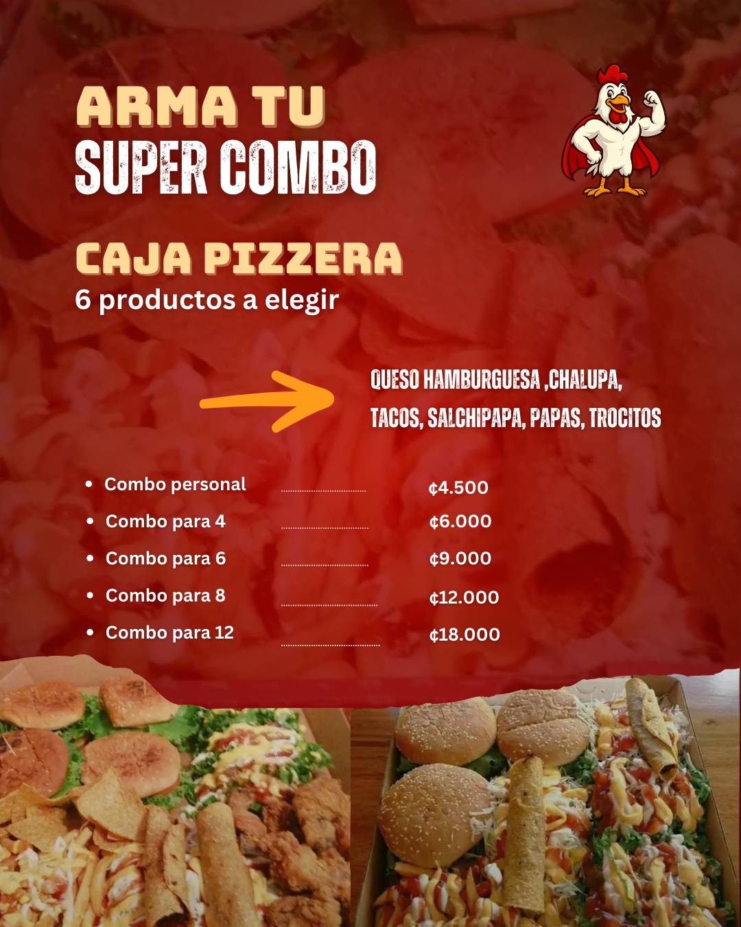 SUPER POLLO LA RITA меню