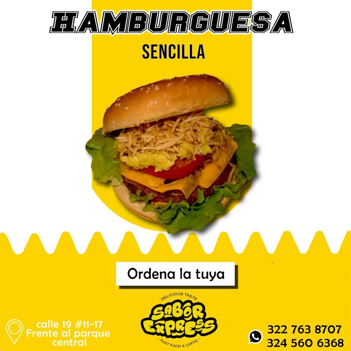 Sabor Express меню