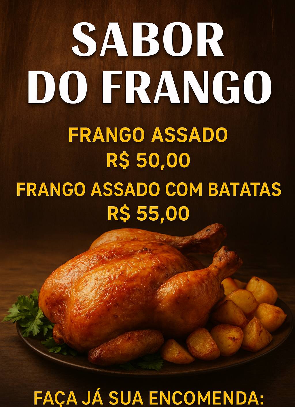 Sabor do frango меню