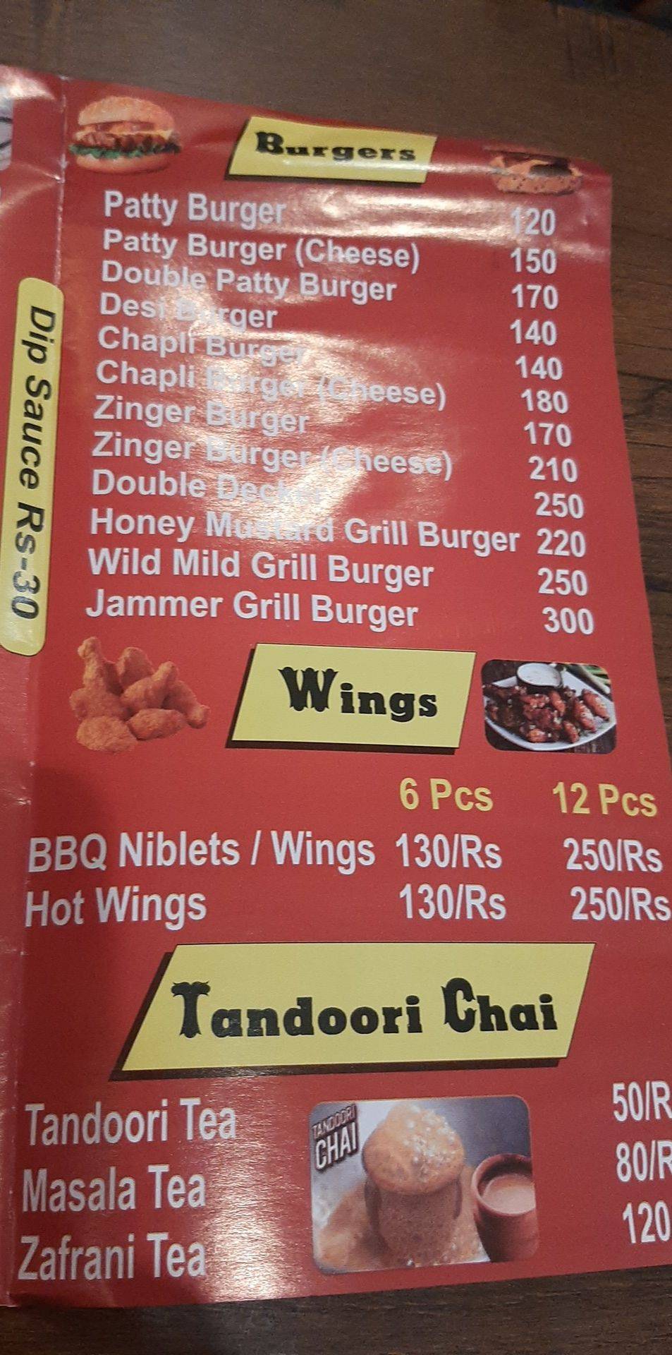 Shashka Restaurant меню