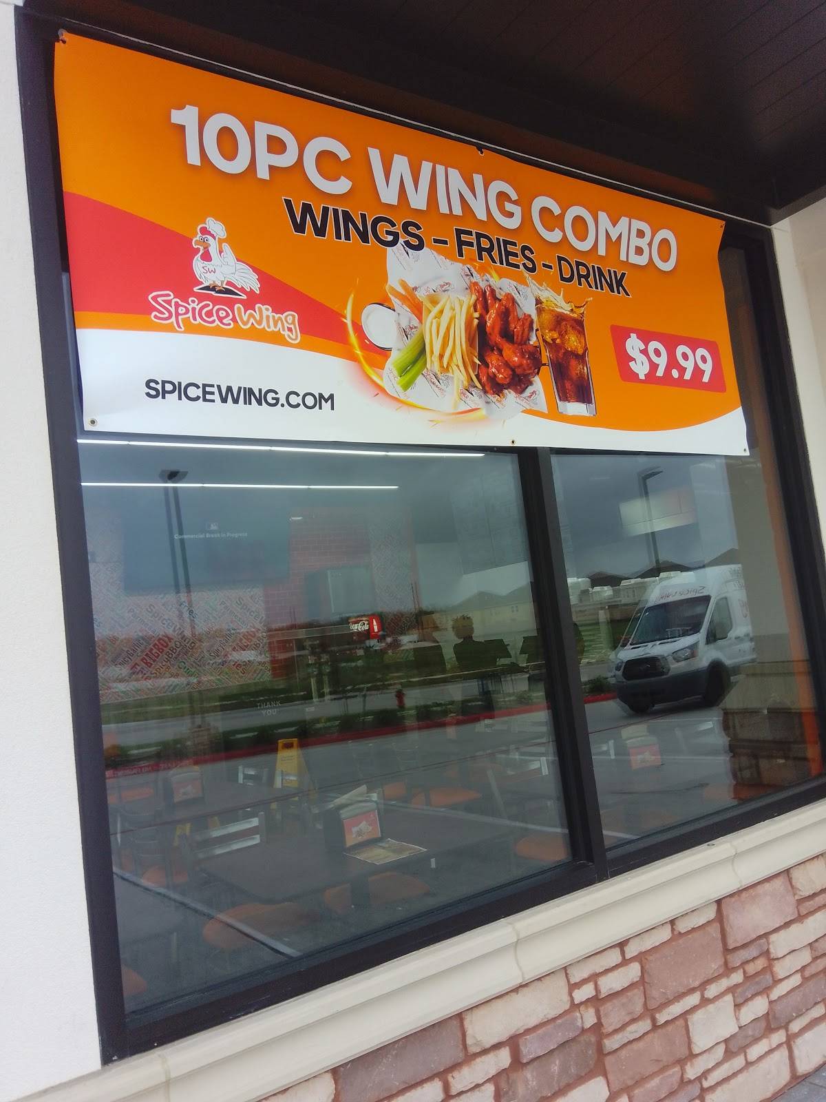Spice Wing Rosharon меню