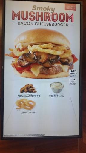 Wendy's меню