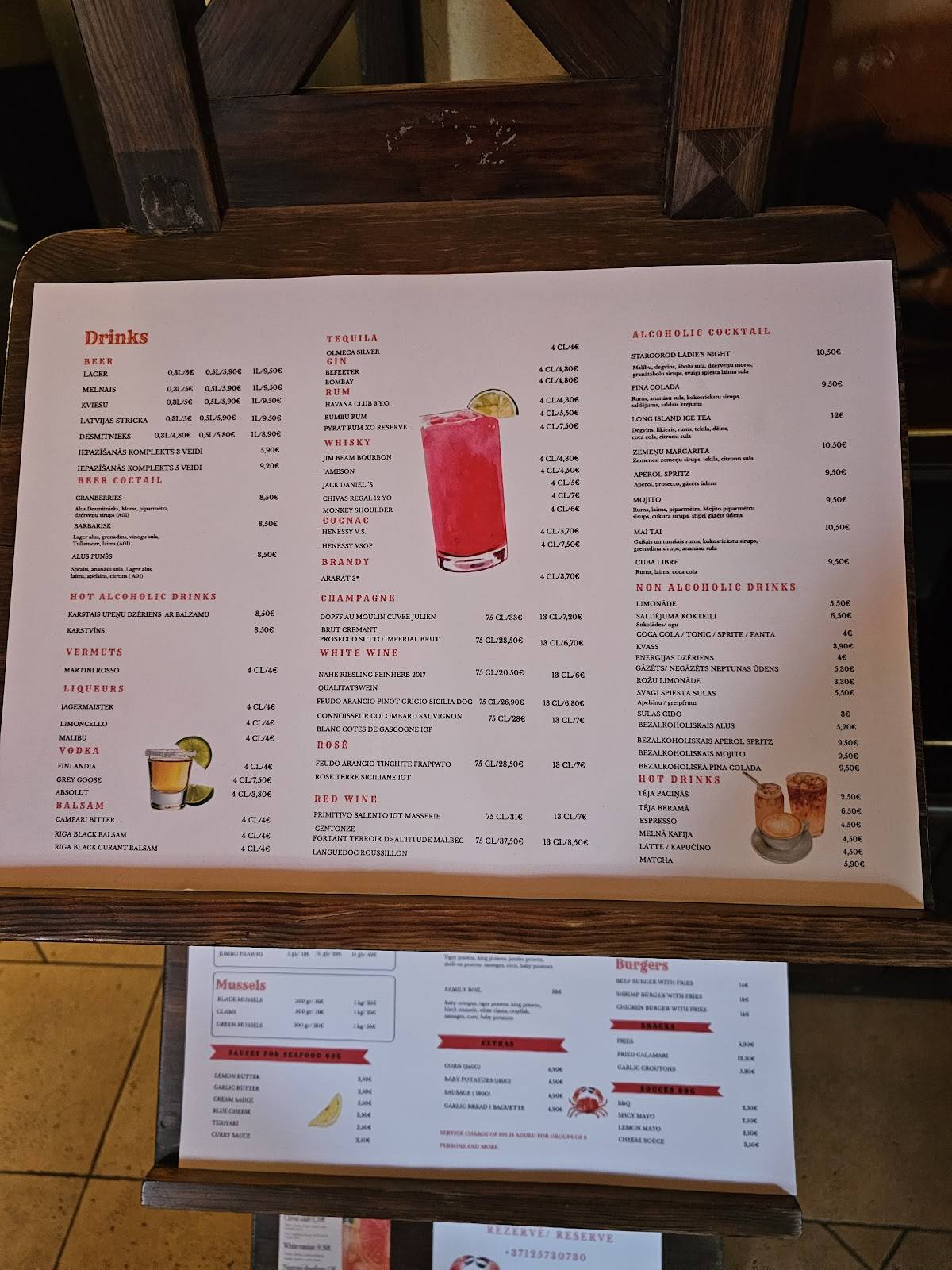 Stargorod Riga - Local brewery меню