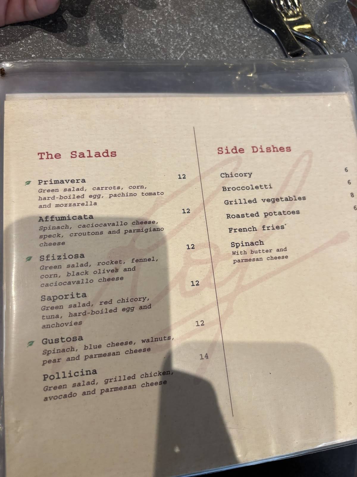 Raf Restaurant меню