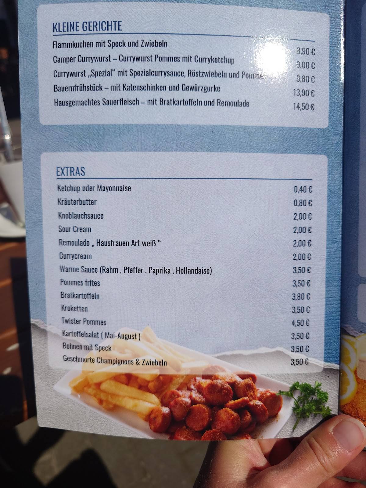 Strandrestaurant Hasselberg меню
