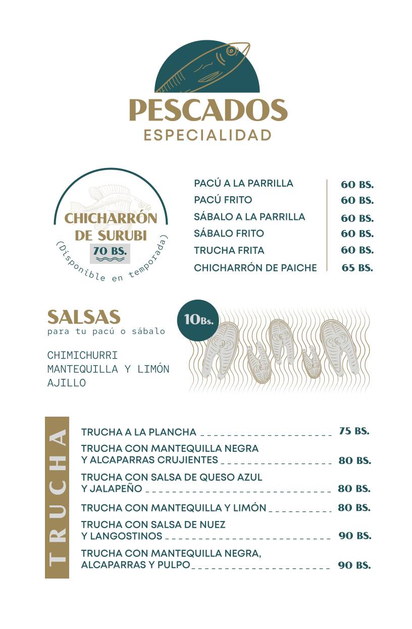 Del Río Resto Bar меню