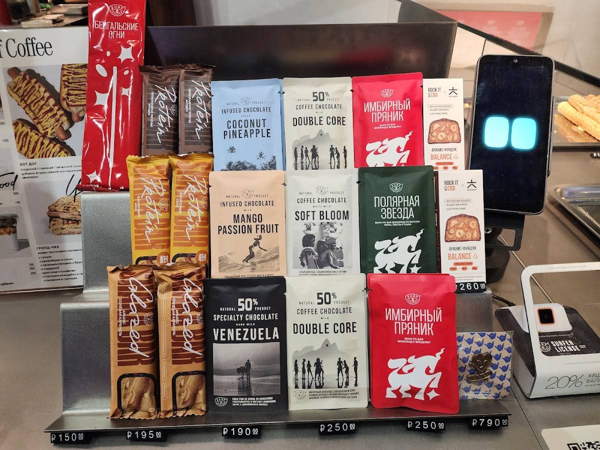 Surf Coffee меню
