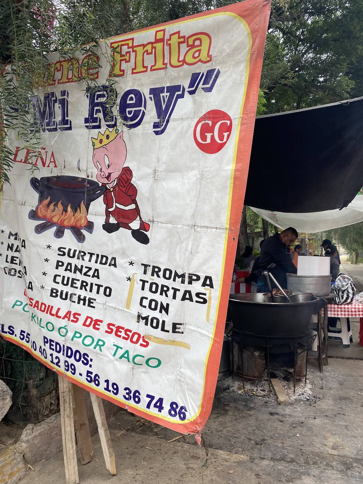 Tacos *Mi Rey* меню