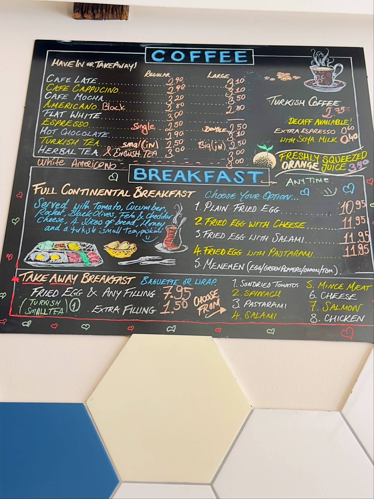 Take Coffee Breakfast Lunch меню