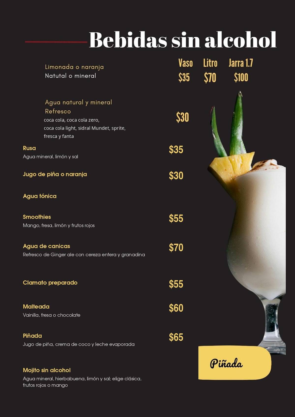 Trattoria y Pizzería Moroder меню