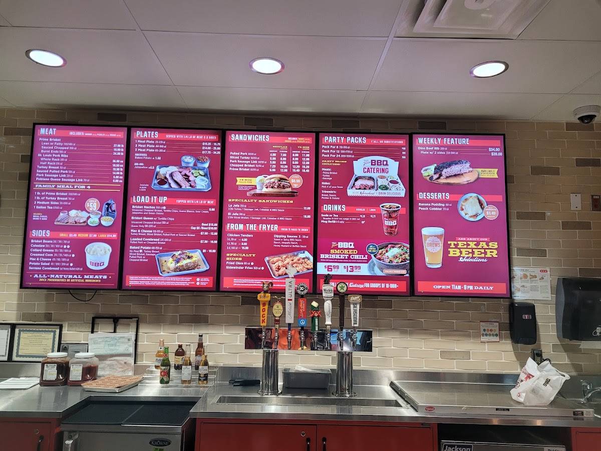 True Texas BBQ меню