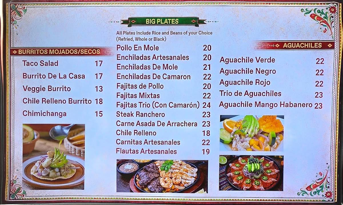 UN TACO MAS меню