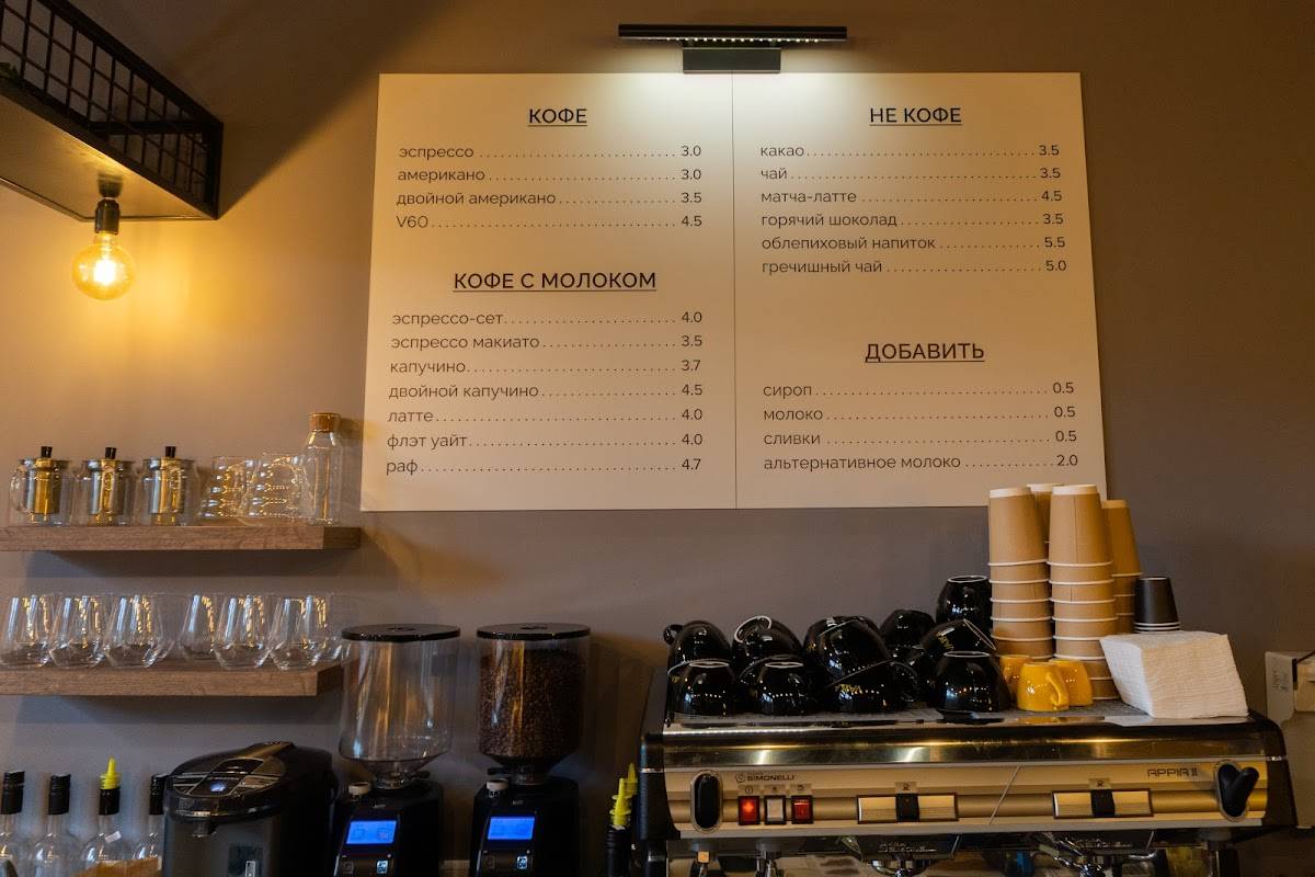 Varka Coffee меню
