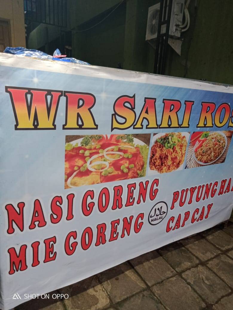 WR Sari Roso меню
