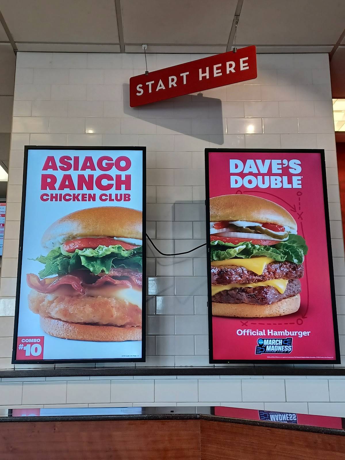 Wendy's меню