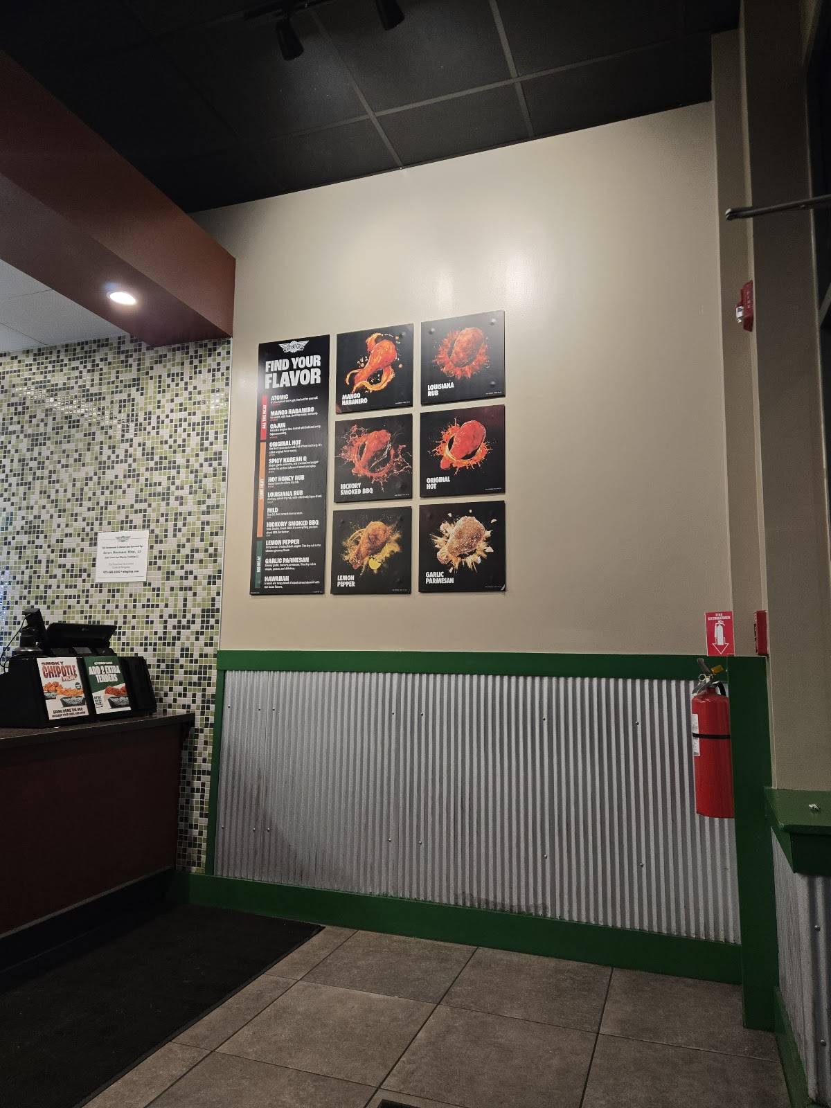 Wingstop меню