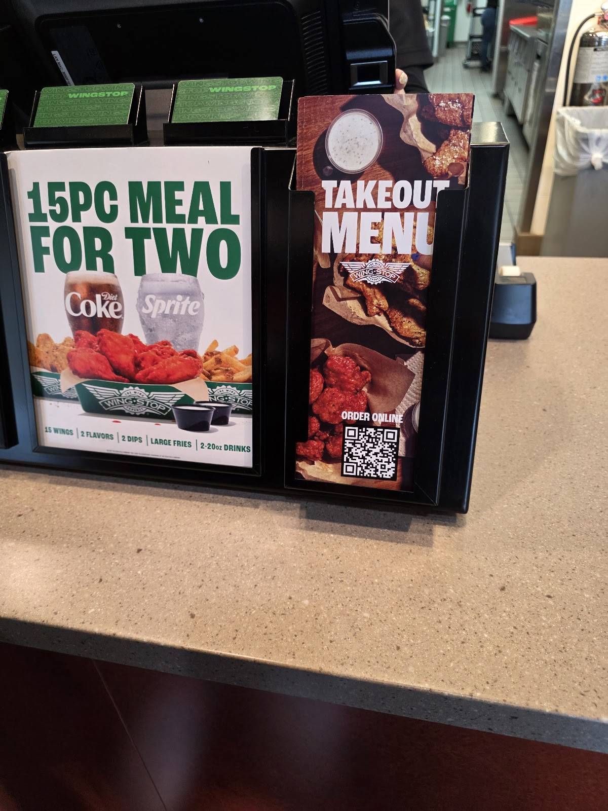 Wingstop меню