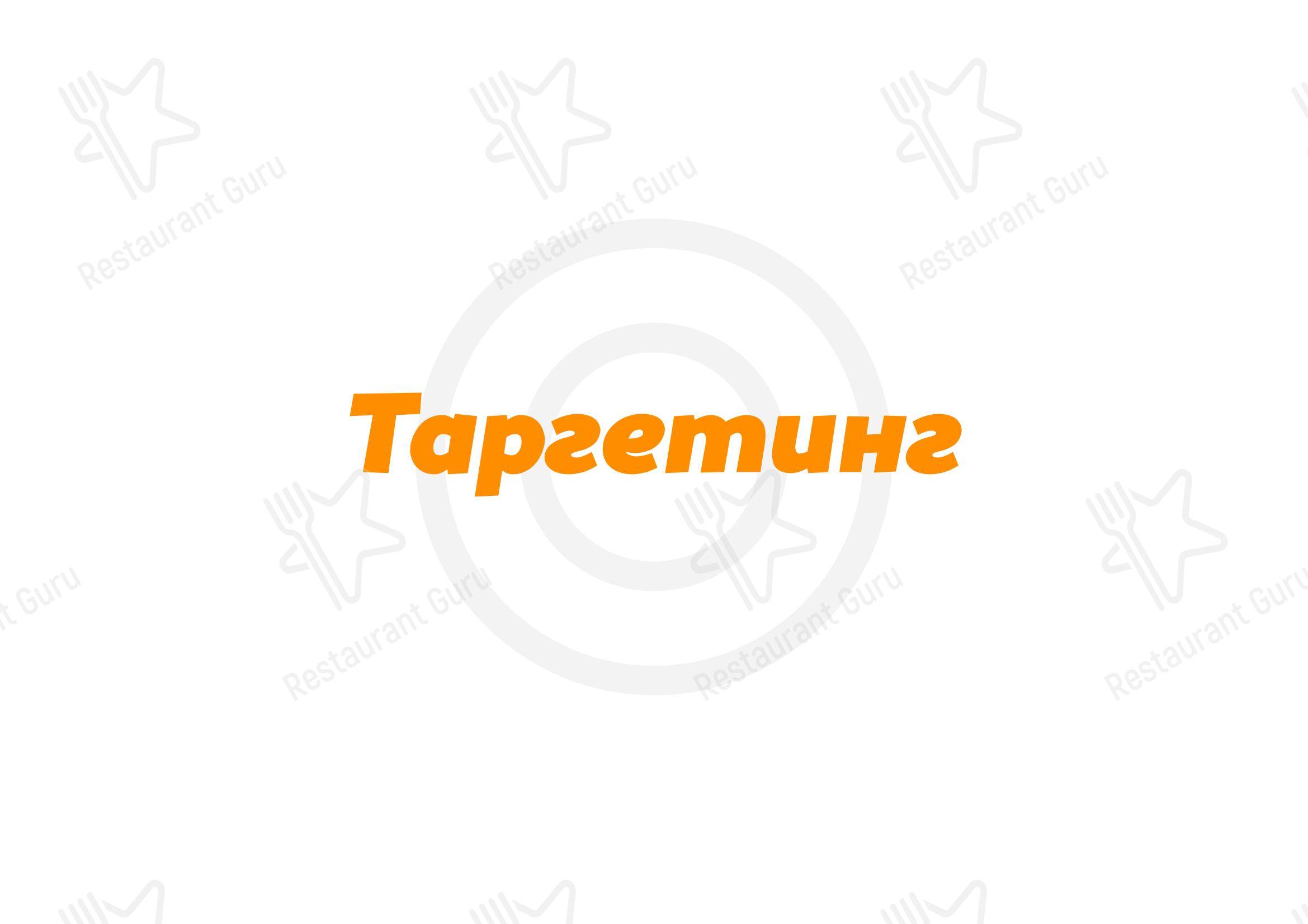 Меню кафе Biko