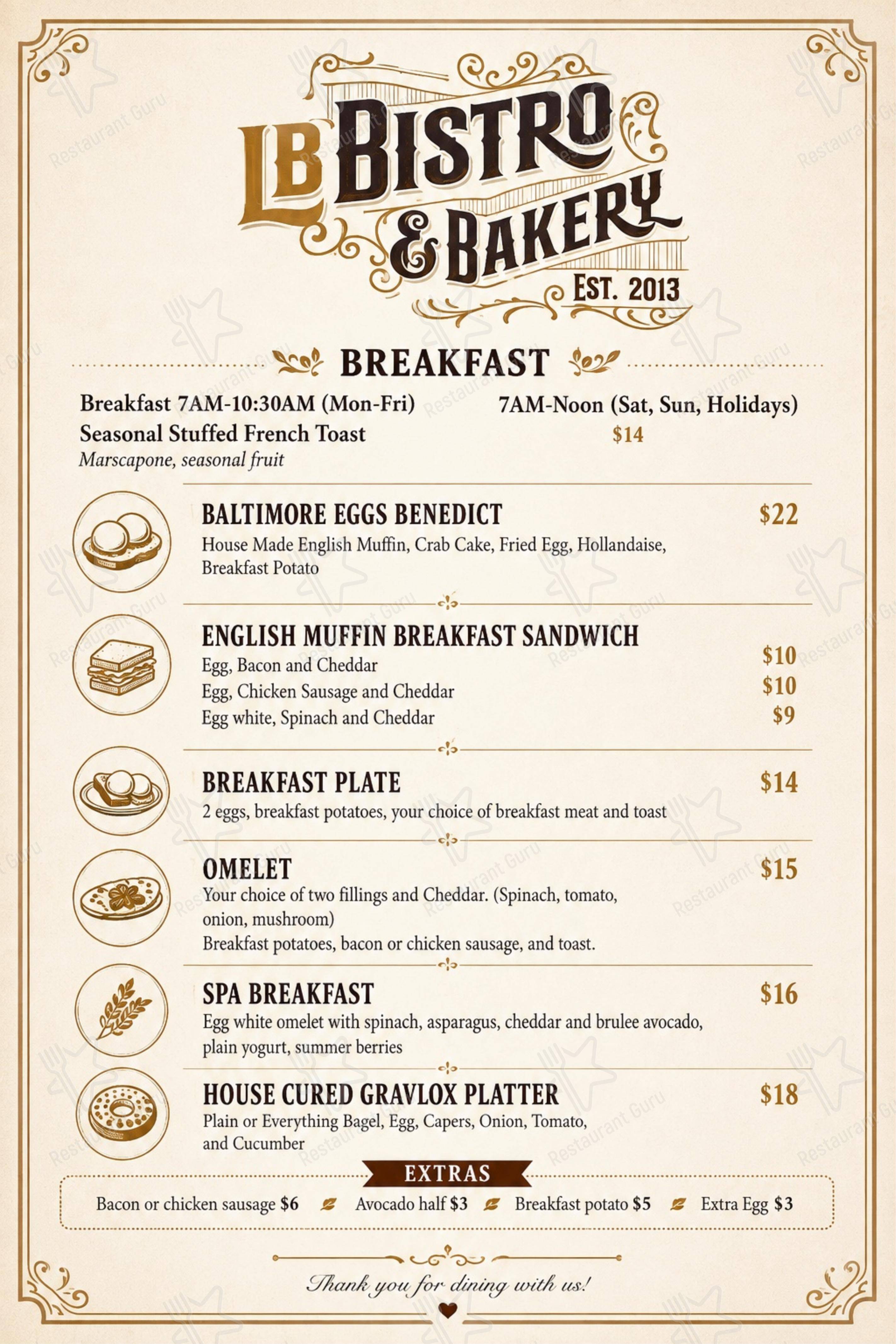 Детское паба и бара LB Bistro & Bakery в Балтиморе