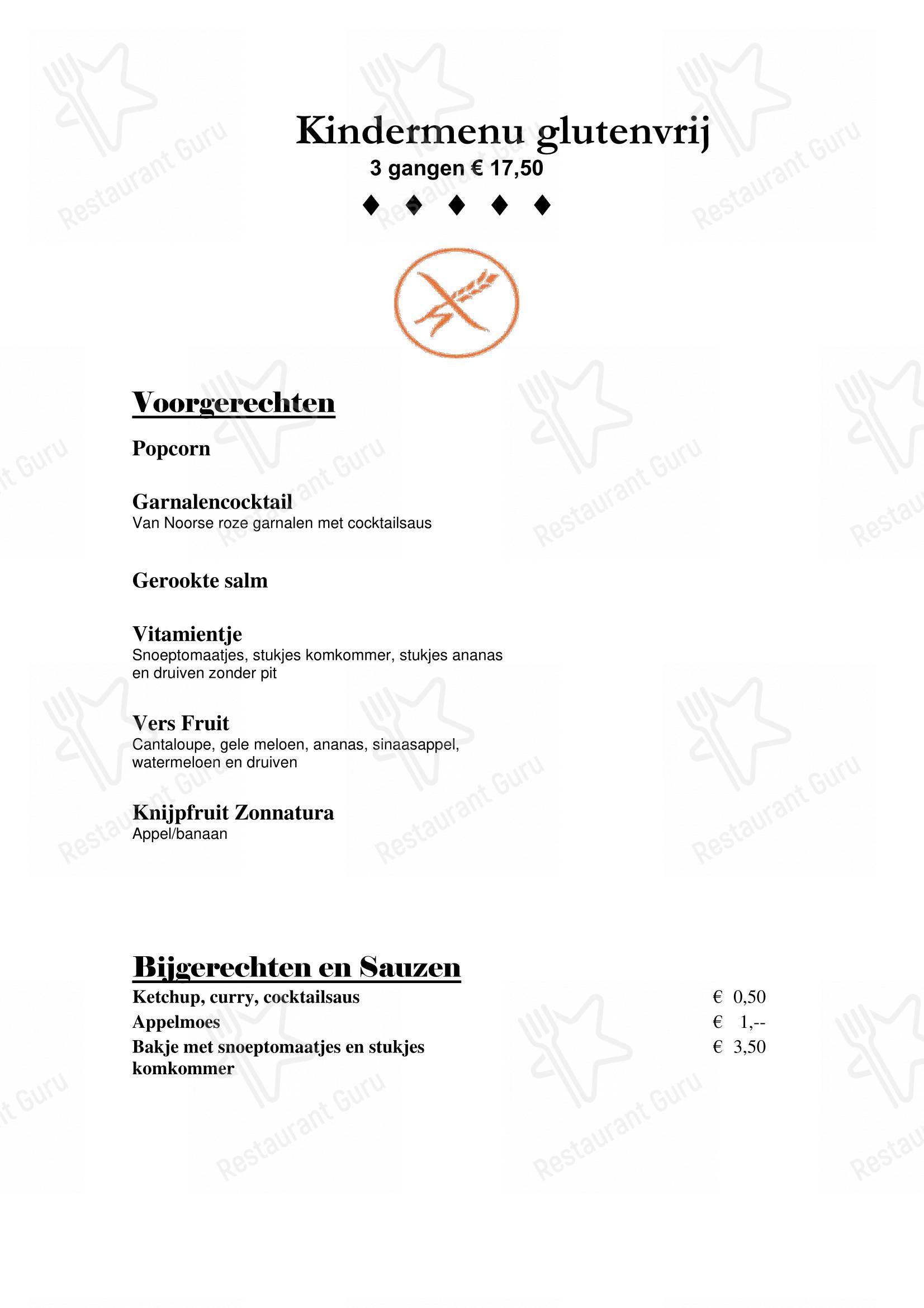 Меню ресторана Restaurant AAP - Крафт меню
