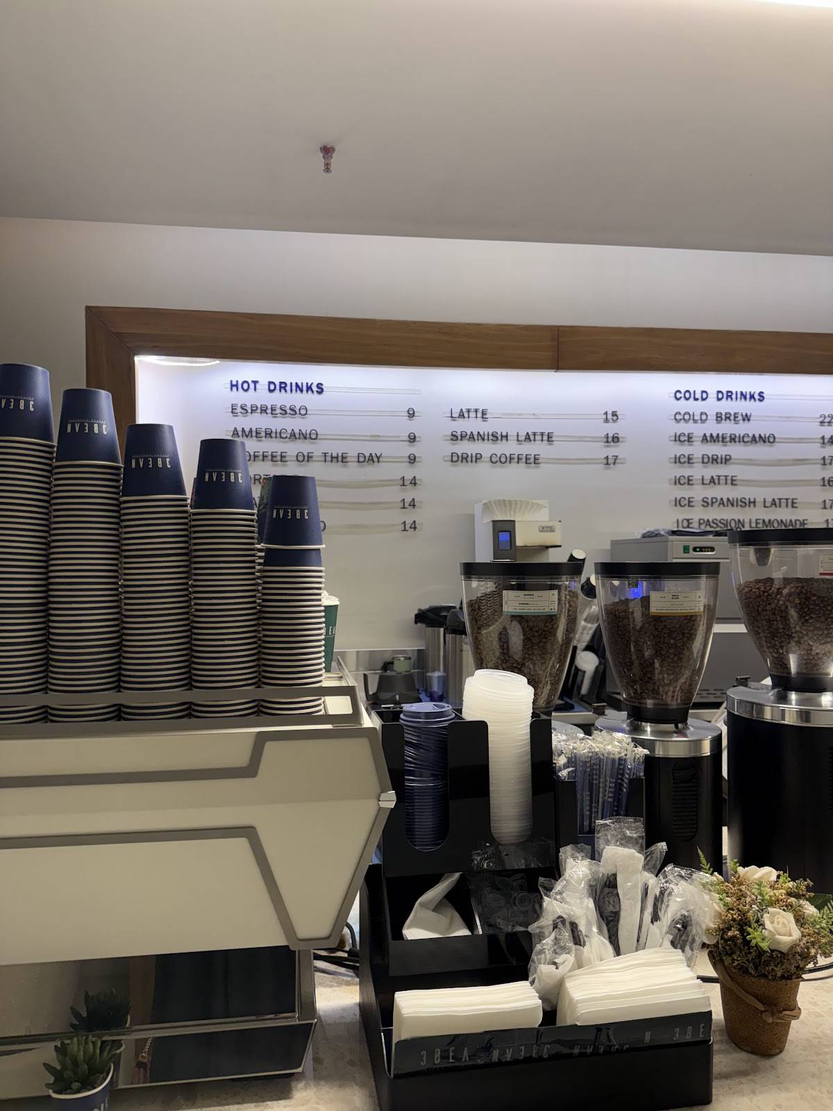 3bean Coffee roastery меню