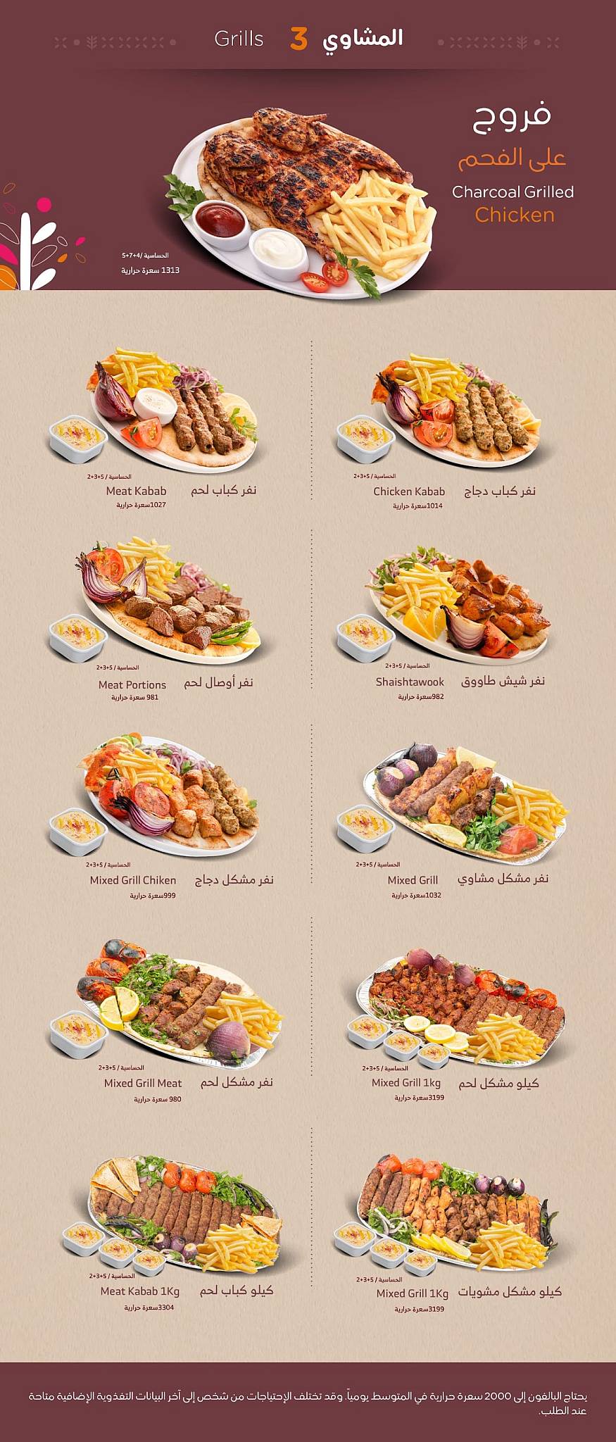 Al Romansiah меню