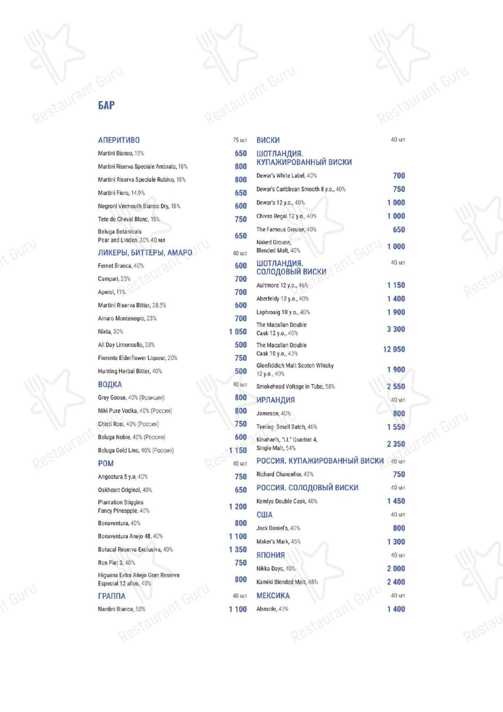 All Day в Москве - Takeaway Menu