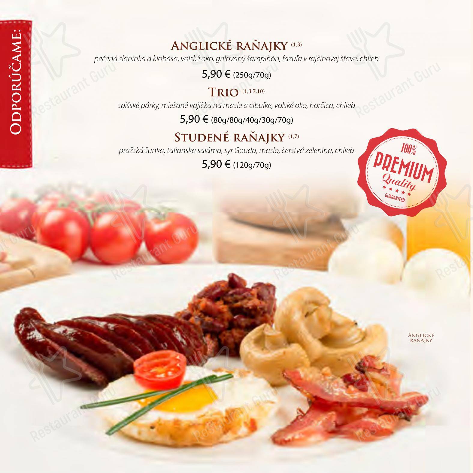 Andiamo в Праге - Ночное меню
