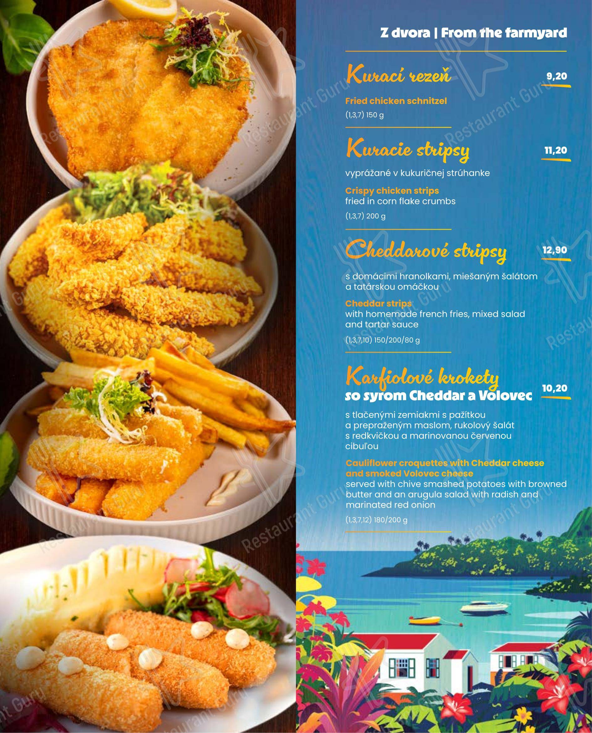 Меню ресторана Andiamo - Breakfast Menu