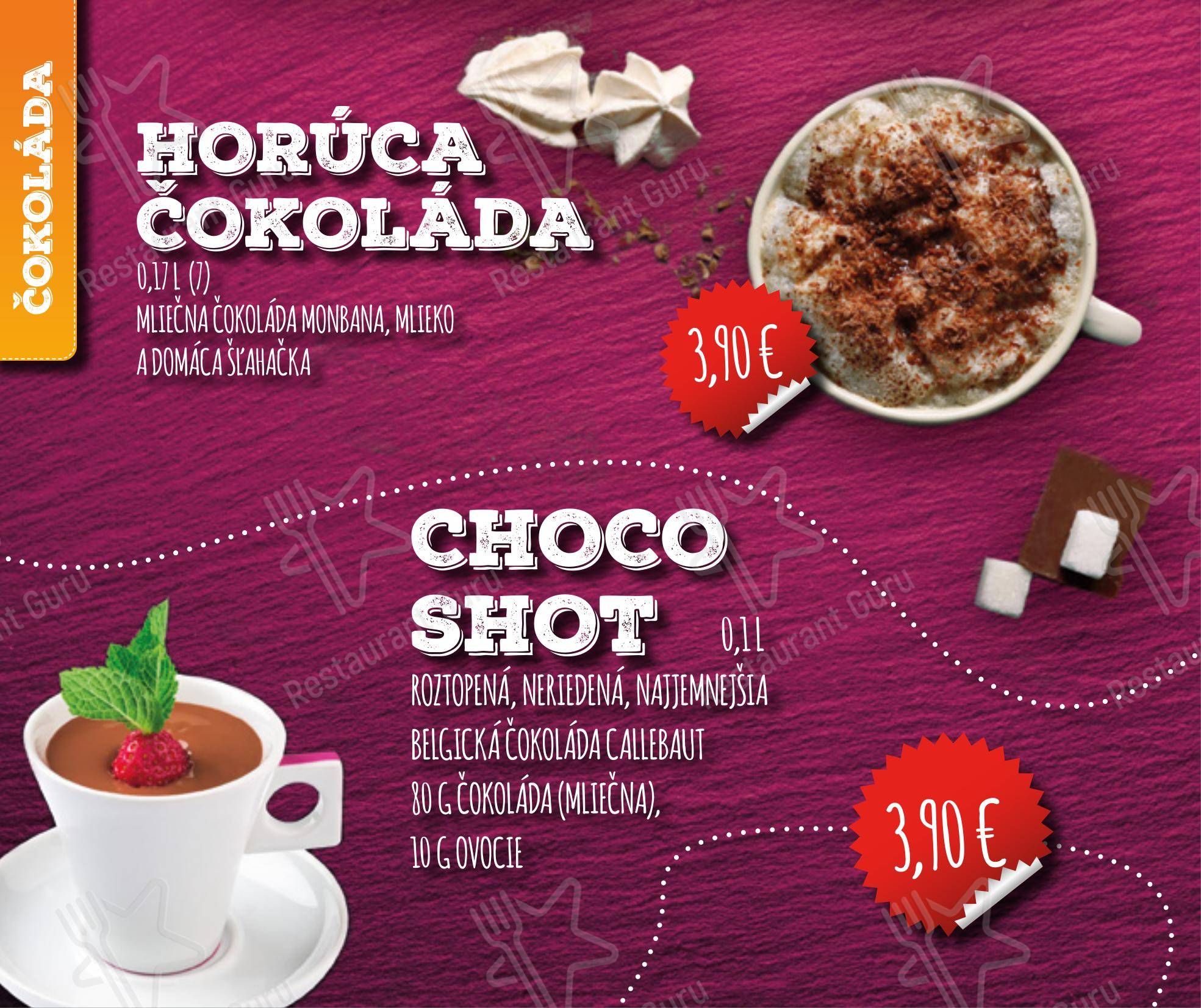 Boronia Catering Menu Pack ресторана Andiamo в Праге