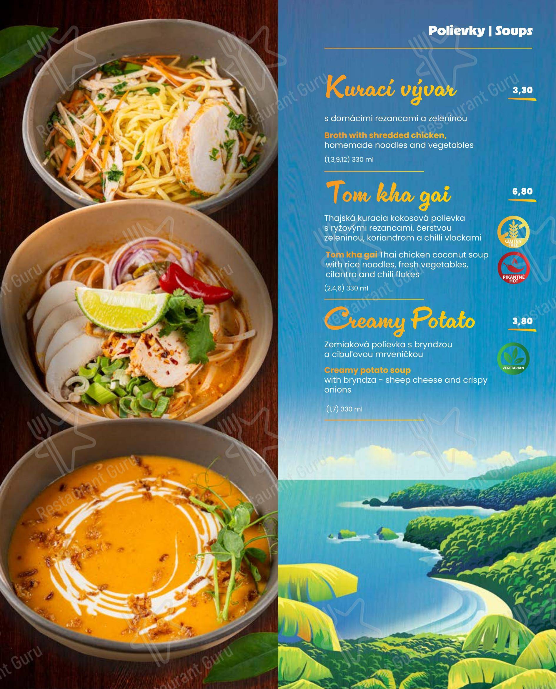 Меню ресторана Andiamo - Breakfast Menu