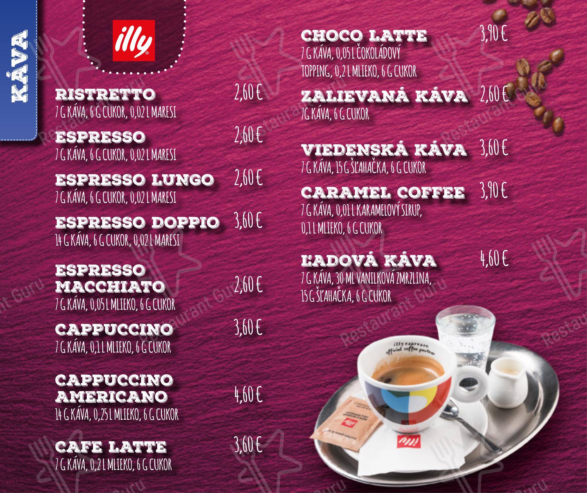 Boronia Catering Menu Pack ресторана Andiamo в Праге