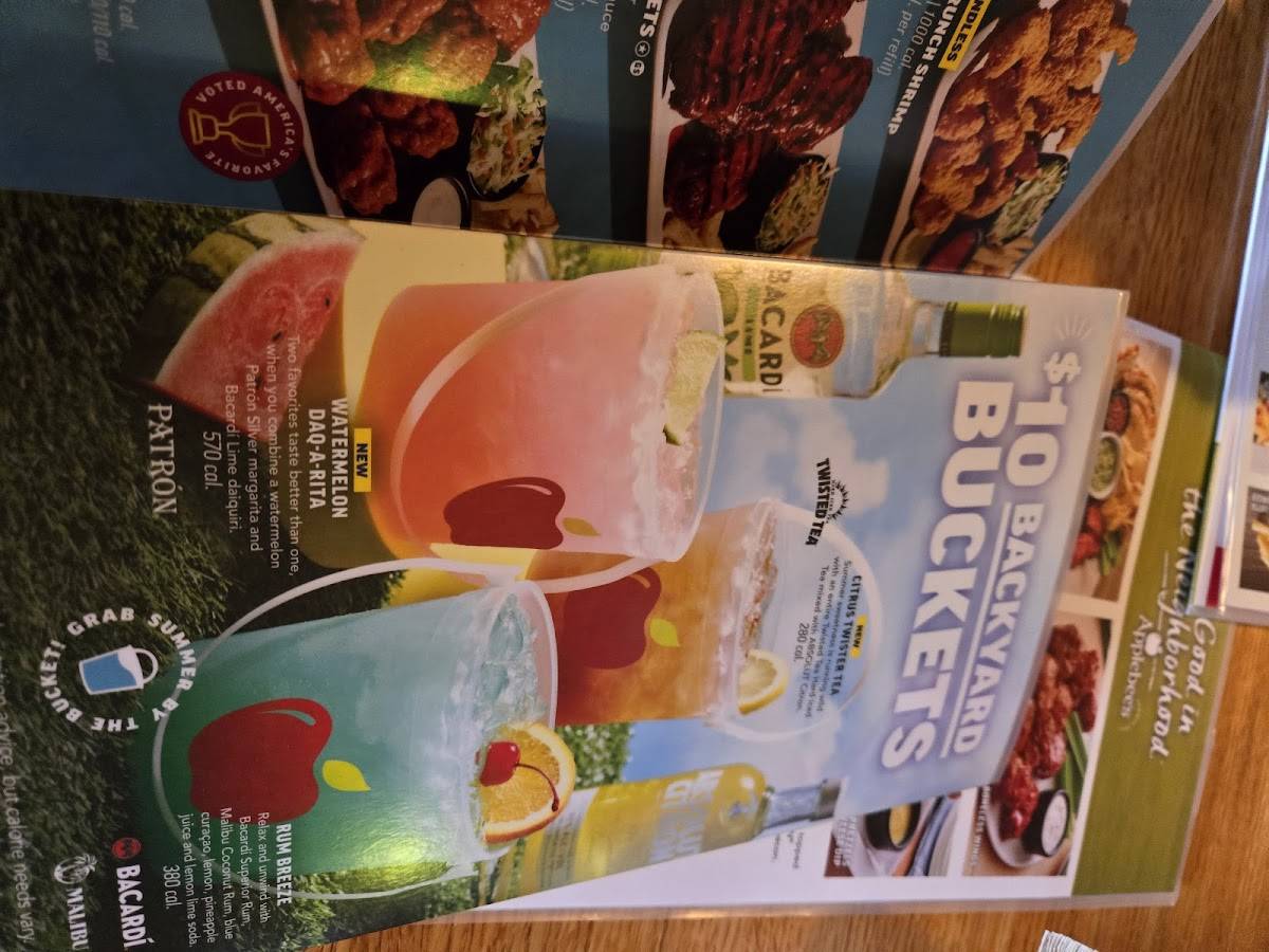 Applebee's Grill + Bar меню