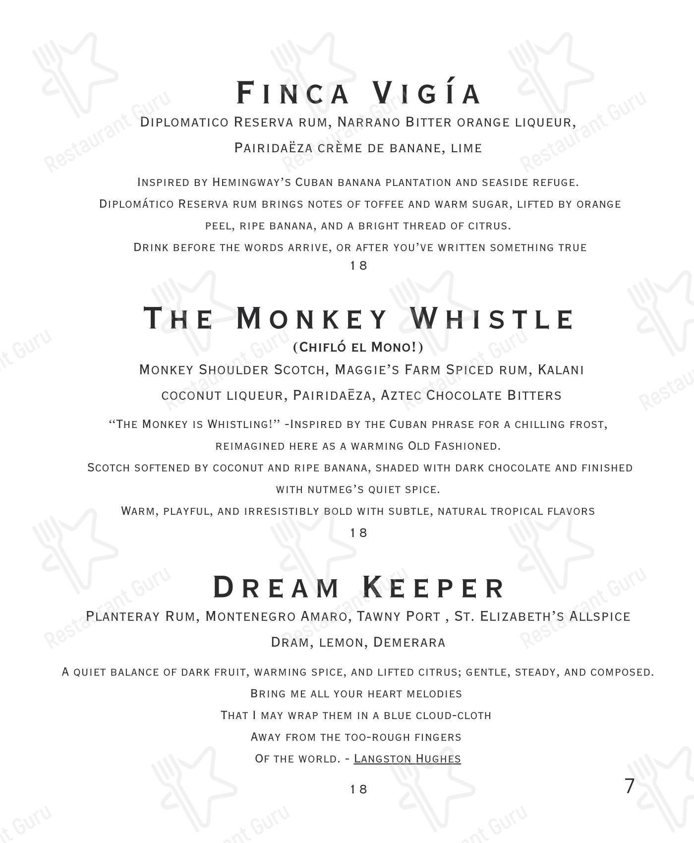 Apropos Restaurant at The Abbey Inn в Пикскилле - Lunch Menu